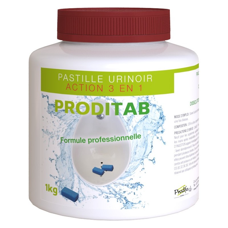 Cube urinoir 25gr - pot de 40 cubes