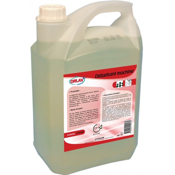 Détratrant lave-vaisselle ORLAV - bidon de 5L