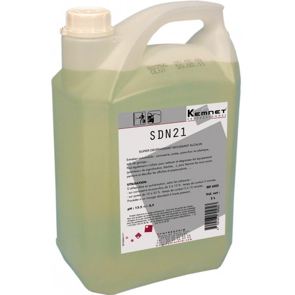 Dégraissant alcalin SDN 21 - bidon de 5L
