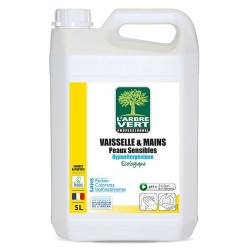 Liquide vaisselle manuel L'arbre Vert - bidon de 5L