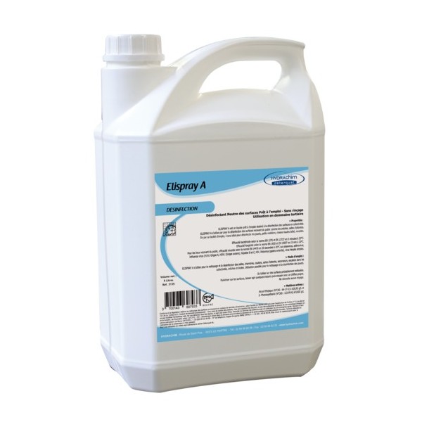 ELISPRAY A - DESINFECTANT - BIDON DE 5L