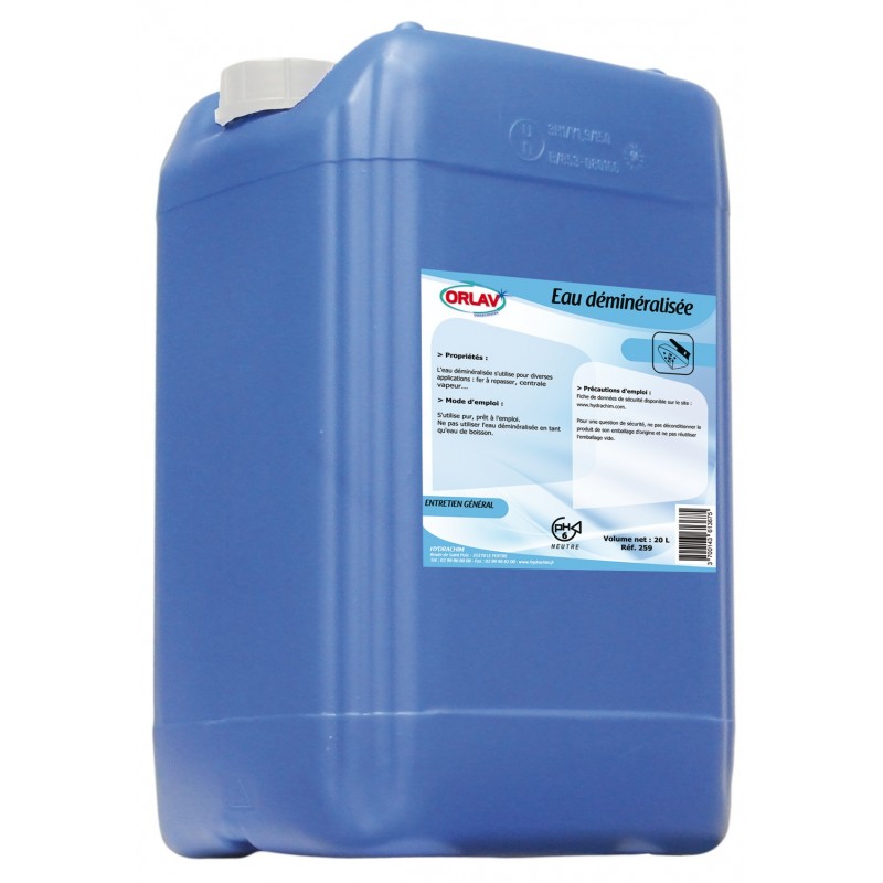 EAU DEMINERALISEE - BIDON 20 L