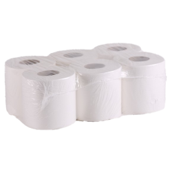 Bobine blanche pure ouate...