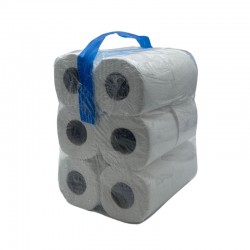 Papier hygiénique blanc 2 plis - Pura