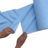 Rouleau chiffons microfibre bleus - 50 formats
