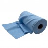 Rouleau chiffons microfibre bleus - 50 formats