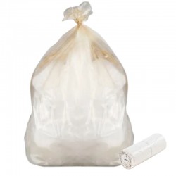 Sac poubelle transparent