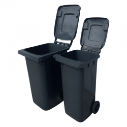 Conteneur poubelle Anthracite