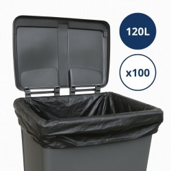 Housse conteneur - 120L noir