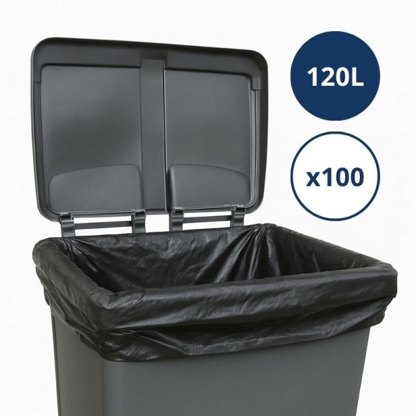 Housse conteneur - 120L noir