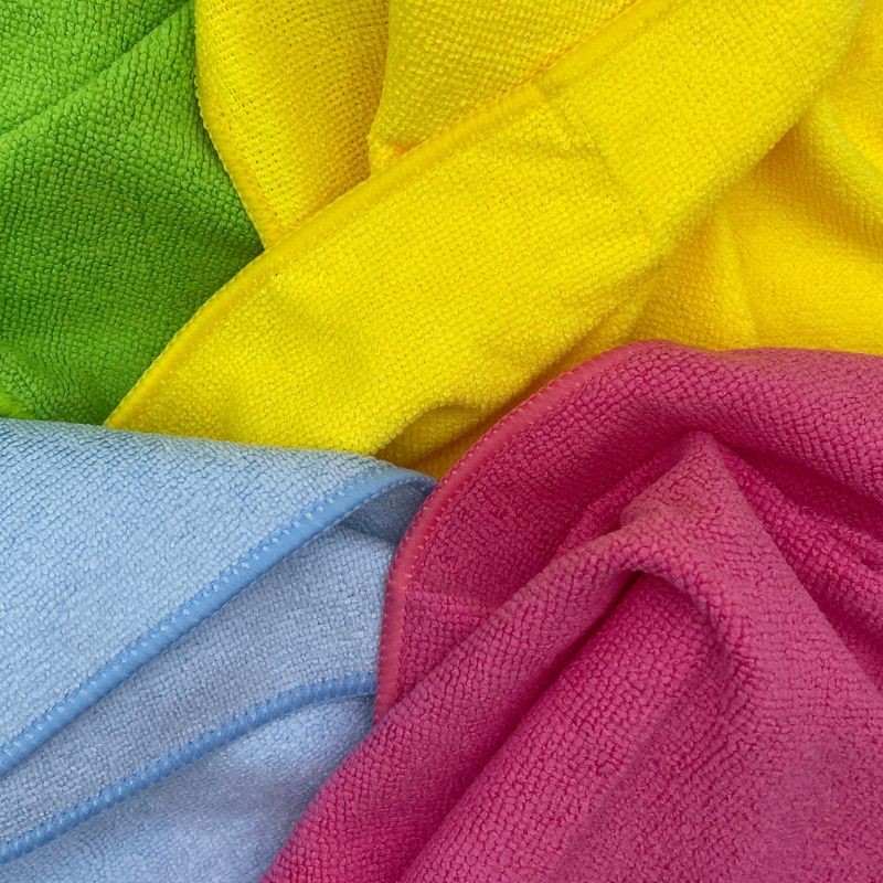 Chiffons microfibres et lavettes